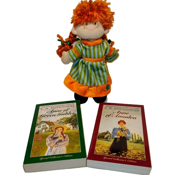 ANNE OF GREEN GABLES DOLL PLUS New PB Books #1 & 2 Special Collectors' Editions - Picture 3 of 4